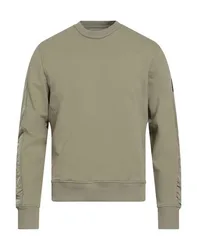 Sweatshirt Herren Salbeigrün M Herren