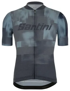 Maglia A Maniche Corte Forza Navy Blue / Grey