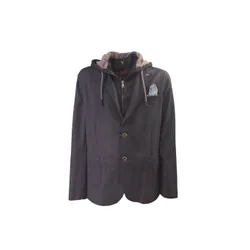 Giacca Monopetto Con Cappuccio Beige A24LEWIS161