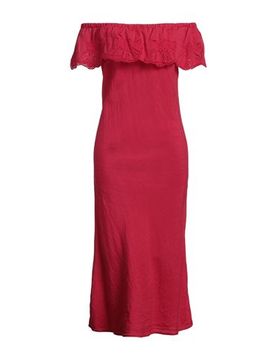 Midi-Kleid Damen Purpur 34,36 Damen
