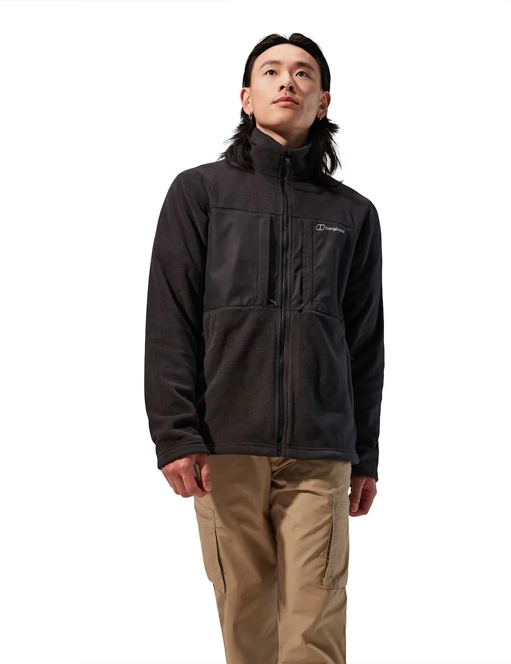 Prism Guide Polartec Fleece Jacket Black male - Berghaus - FashionsVida