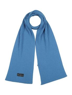 Msgm Bufanda Mujer Azul -- Mujer