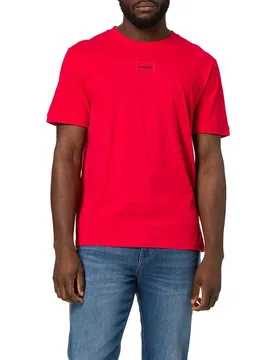 Hugo T-shirt à Manches Courtes Diragolino212 Red Open Pink M - Hugo Boss - FashionsVida