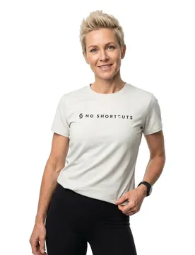Maglietta A Maniche Corte No Shortcuts White - Scott - FashionsVida