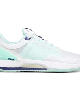 Intrigue Tour Padel Shoes White / Bay / Skipper Blue UK 9 - Wilson - FashionsVida