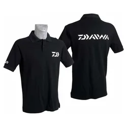 Daiwa Short Sleeve Polo Black 2XL Men