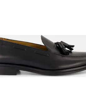 Mocasines de hombre en piel con detalle de borlas - Emidio Tucci - FashionsVida