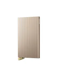 Portefeuille PREMIUM CARDPROTECTOR FLUTED beige