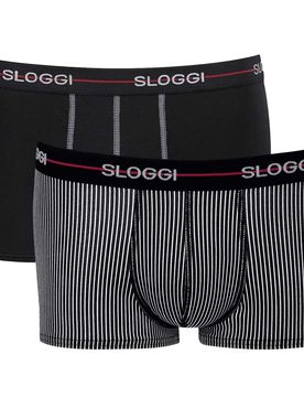 SLOGGI Calzoncillo boxer negro