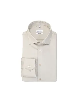Camicia Regular Fit marrone chiaro 38 - Seidensticker - FashionsVida