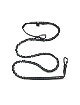 Guinzaglio per cani Mamo Bungee Leash Austria Edition 255cm nero 255x2CM - Mamo Pet Sports - FashionsVida
