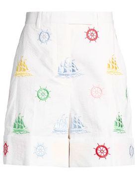 Pantalones cortos y bermudas Mujer Blanco 34 Mujer