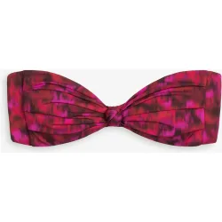 Top de bikini tipo bandeau pamela