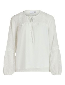 VILA Blusa 'Edee' blanco