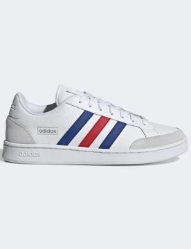 Unisex Grand Court Se Shoes - White Leather - Size Uk 7 - ADIDAS Sportswear - FashionsVida