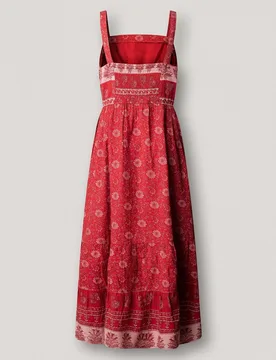 Vestido largo de mujer estampado floral - Pepe Jeans - FashionsVida