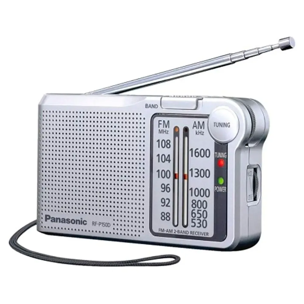 Radio Rf-p150deg Silver One Size unisex - Panasonic - FashionsVida