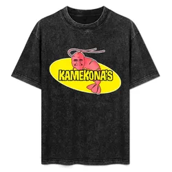 Kamekona's Shrimp T-Shirt Basic Short Sleeve Cotton Blend T-Shirt
