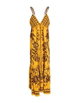 Vestido largo Mujer Caléndula S,XL Mujer - Farm Rio - FashionsVida