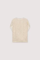 TRUSSARDI blusa donna beige