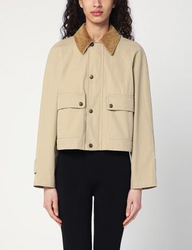 BURBERRY Button Jacket