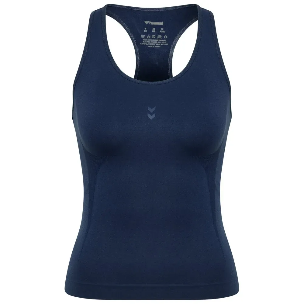 T-shirt Sans Manches Flow Dress Blue M - Hummel - FashionsVida