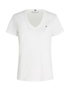 SLIM CODY RIB V-NECK SS female