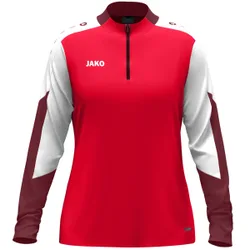 Ziptop Dynamic Damen (rot/weiß/dunkelrot / Größe XL (46/48) / Damen Sportgrößen)