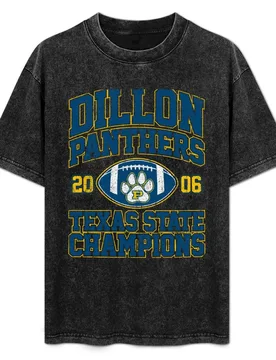Dillon Panthers Texas State Champions - Friday Night Lights (Variant) T-Shirt Urban Style Casual Short Sleeve Top - Aliexpress - FashionsVida