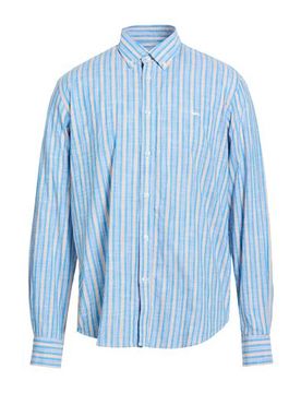Hemd Herren Azurblau XL Herren