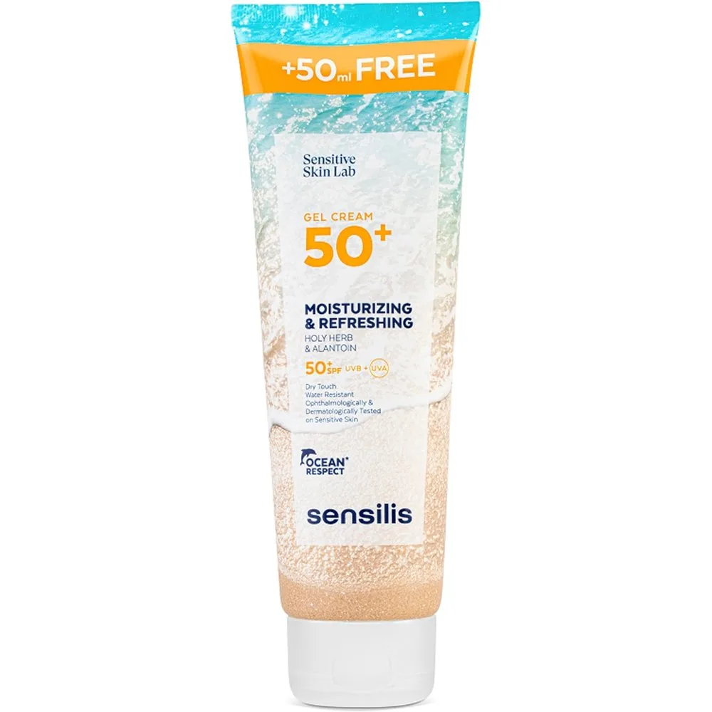Gel Crema Protector Solar SPF50+ Hidratante y Refrescante 250 ml - Sensilis - FashionsVida