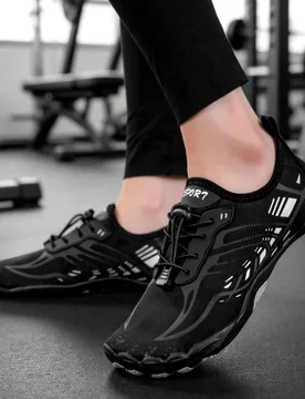 Zapatos de agua unisex para fitness y yoga, zapatos de agua para exteriores de secado rápido y antideslizantes para pesca, playa, natación, gimnasio - Shein - FashionsVida