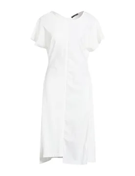 Midi-Kleid Damen Elfenbein L,M,XL,XS Damen - High - FashionsVida