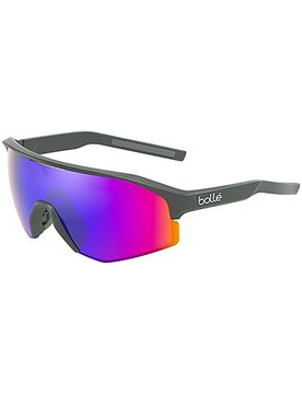 Sonnenbrille Lightshifter XL Titanium Matte Volt Ultraviolet schwarz