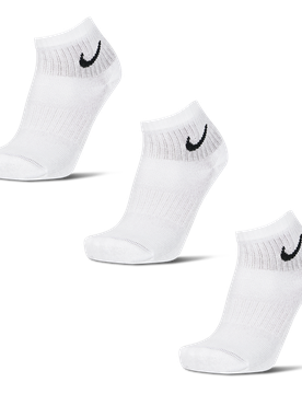 Ankle 3 Pack Medium Unisex Socken - Weiß - Größe 38-42 White 38-42