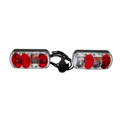 Juego luces euroway g2 13 portabicicletas y soportes para bicicletas (UNICA)