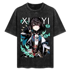 Xueyi Honkai Star Rail Shirt fan Xueyi Star rail Stickers T-Shirt Work Style Casual T-Shirt
