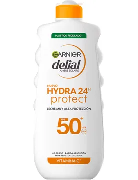 Leche hydra spf50 400ml protección solar corporal (UNICA) - Delial - FashionsVida