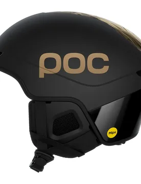 Casque Obex Contour Marco Odermatt Edition Uranium Black / Podium Gold M-L unisex - Poc - FashionsVida
