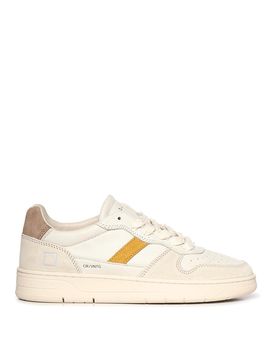 Sneaker Hill Bassa In Camoscio E Pelle