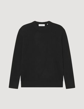 Eddie Wool Rib Crewneck Knit