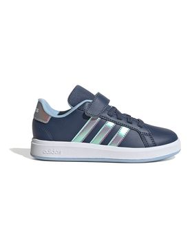 Sneakers blu con dettagli iridescenti Grand Court 2.0 EL C 33