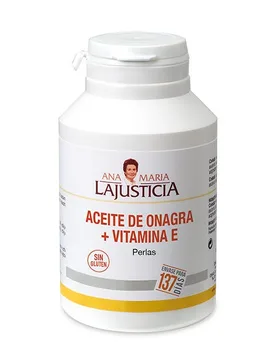 Aceite de Onagra + Vitamina E - ANA MARIA LA JUSTICIA - FashionsVida