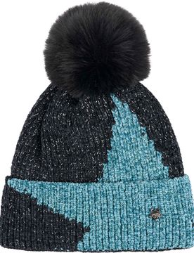 Bommel Mütze IRH BIG STAR black