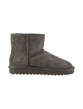 Suede Boot Glitterato Grigio Scuro HC.YW001GLI