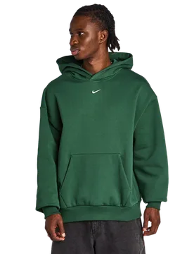 Swoosh Men Hoodies - Red - Size S - Cotton Fleece - Red - Size: Small - Nike - FashionsVida