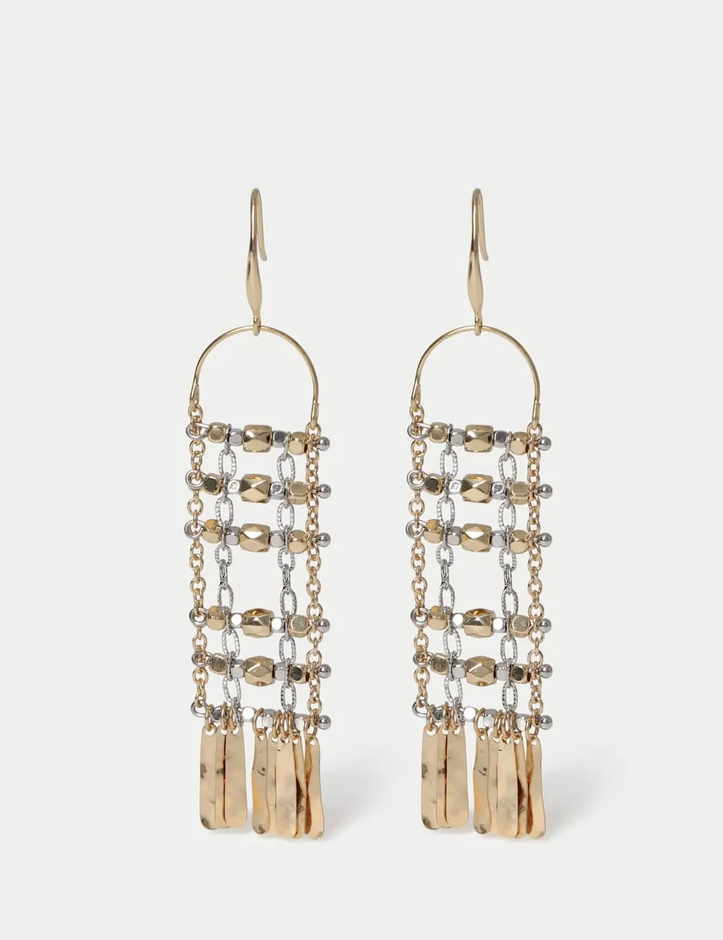 Tassel Drop Earrings Multi female - M&S - FashionsVida