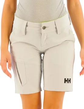 Qd Cargo Shorts Grey Fog 31 Women - Helly Hansen - FashionsVida