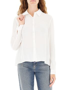 KOCCA Camicia in viscosa BIANCO L