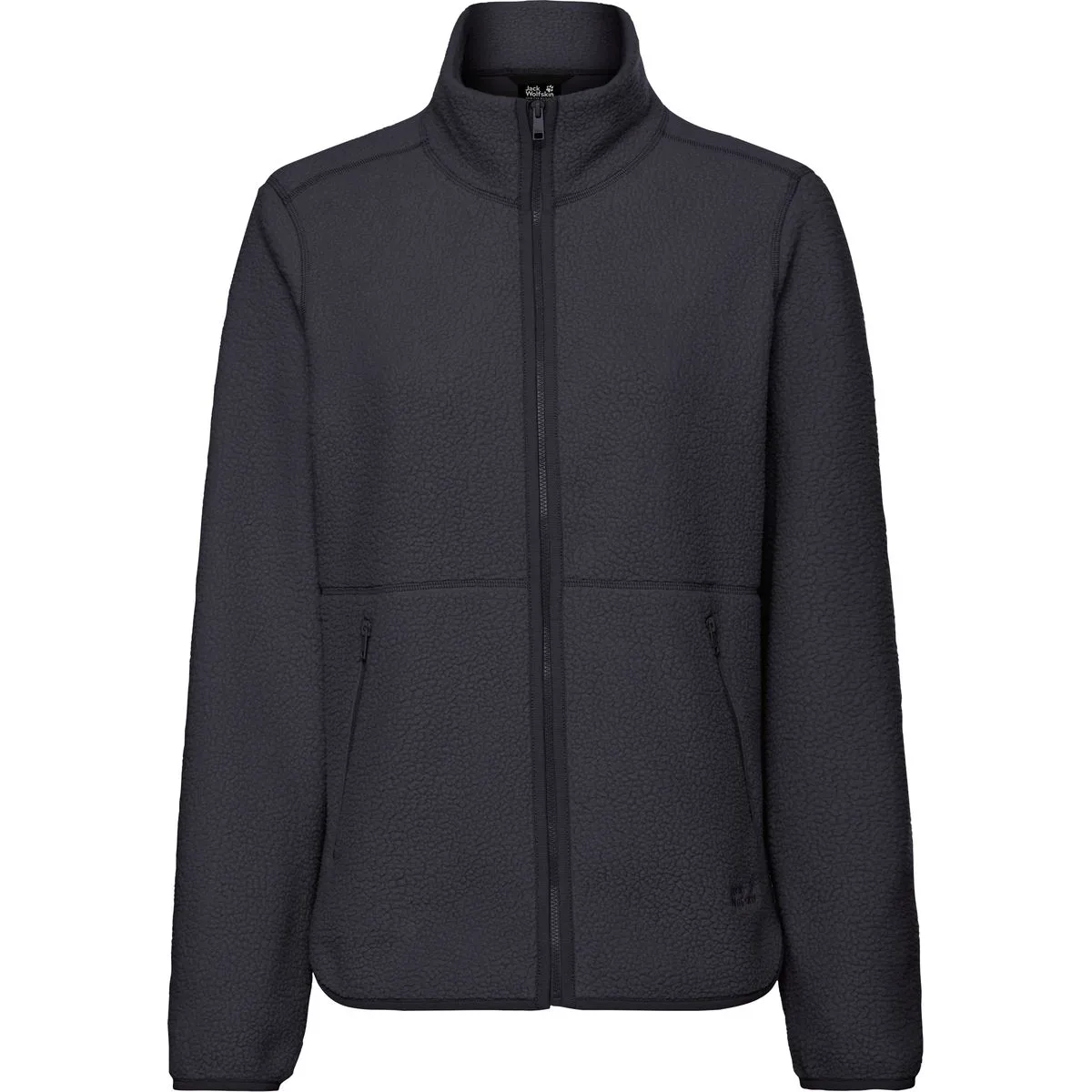 Lite Curl Full Zip Damen Funktionsjacke, blau M - Jack Wolfskin - FashionsVida